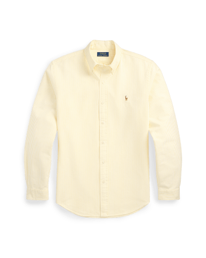Custom Fit Striped Oxford Shirt