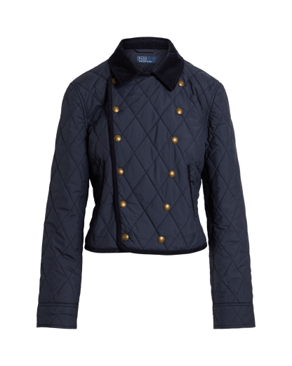 Double-Breasted Quilted Jacket