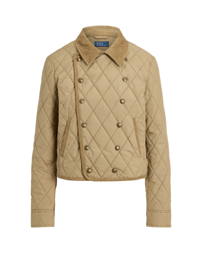 Double-Breasted Quilted Jacket
