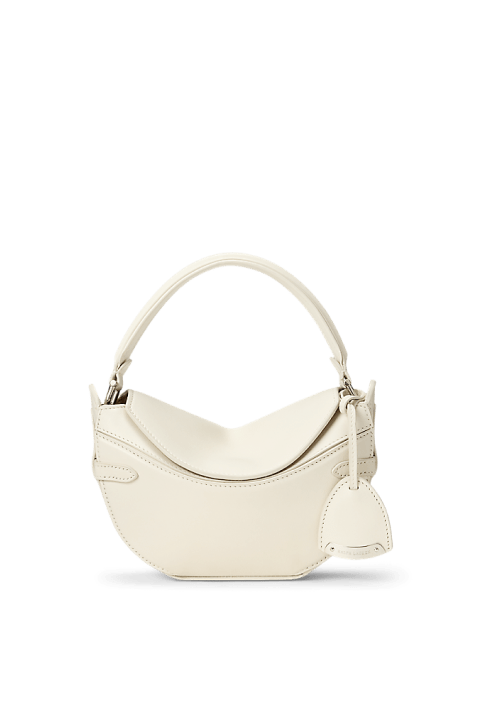 Ralph Lauren Mini Crossbody i kalvskinn