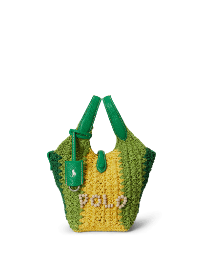 Polo Play virkad minitoteväska/crossbody