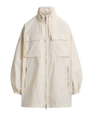 Vindjacka i oversize-modell