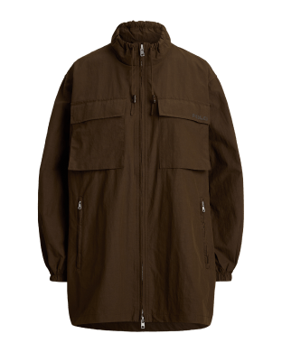 Vindjacka i oversize-modell