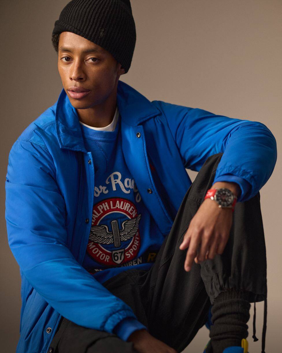 Vintage Fit Fleece Graphic Sweatshirt
